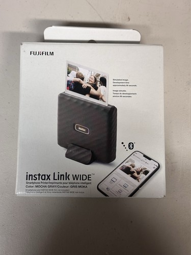 New open box fujifilm instax - open,
