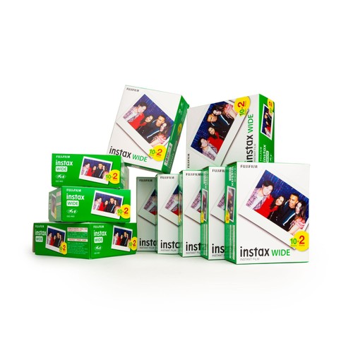 10x fujifilm instax wide film - 10x,