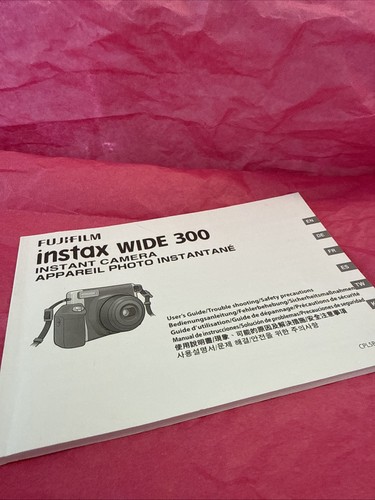 Fuji instax wide - wide, manuale